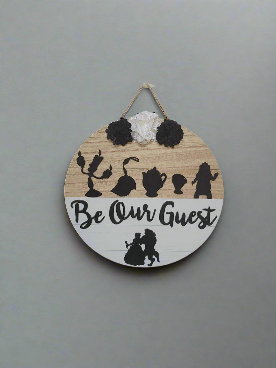 Inspired by Disney Wood Door Hanger