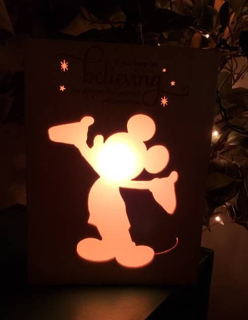 Mickey, Minnie Lightbox