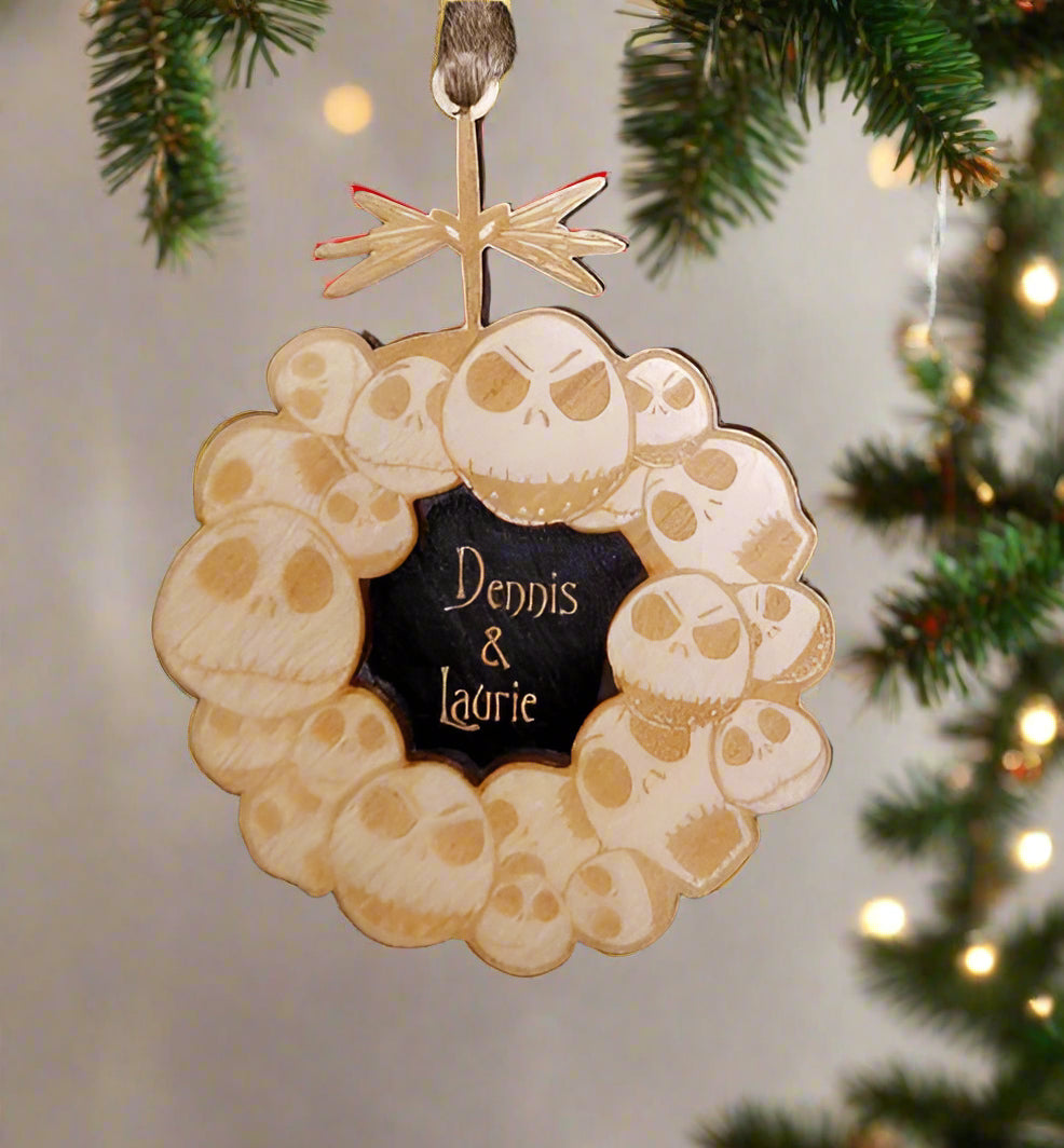 Jack Skellington Ornament - PERSONALIZED FREE