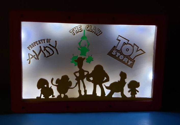 Toy Story LED Light Box