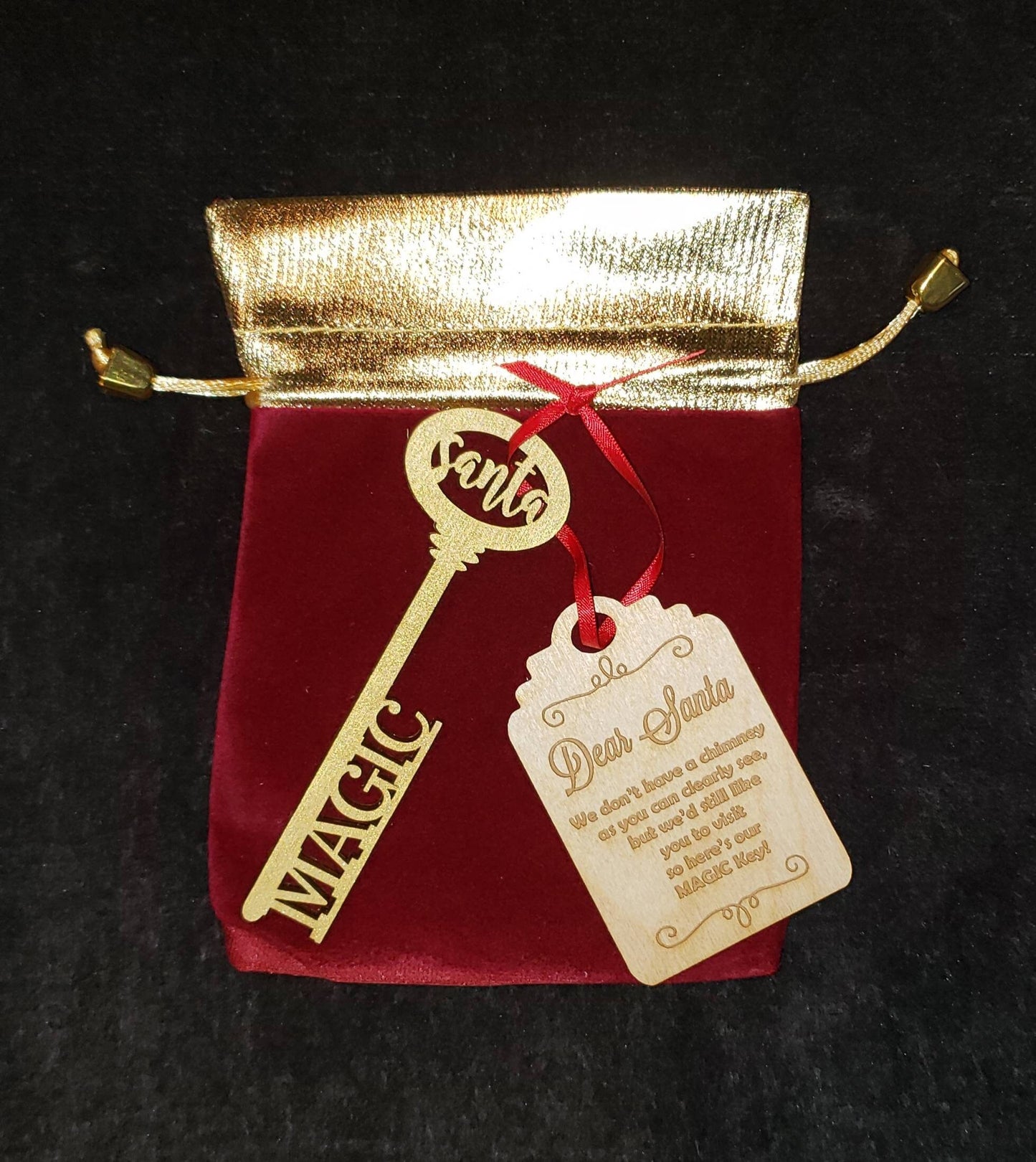 Santa's Magic Key, Father Christmas, Christmas Eve Box Filler, Santa's Magic Key, Father Christmas Magic Key