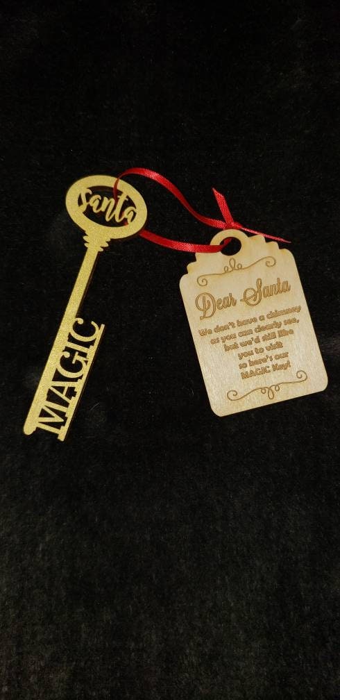 Santa's Magic Key, Father Christmas, Christmas Eve Box Filler, Santa's Magic Key, Father Christmas Magic Key