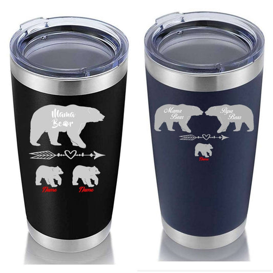 Mother's Day Personalized Tumbler, Stainless Steel Tumbler, Wedding Gifts, Engraved Tumbler, 20oz