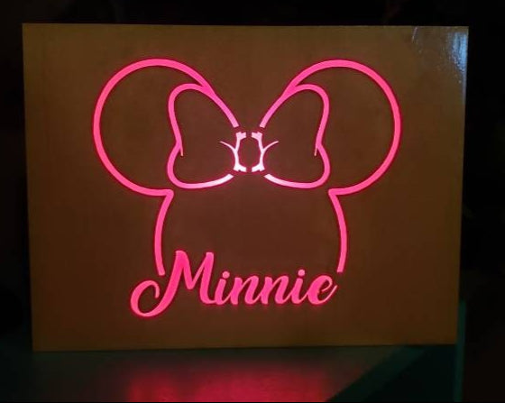 Mickey, Minnie Lightbox