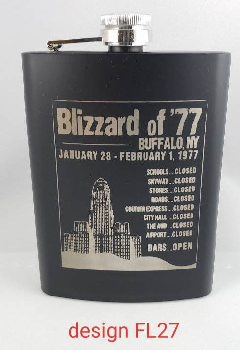 Flask set, Engraved flask, Fireman gifts, Gifts for firefighters, Custom flask, Corporate Gift, 8oz Flask w/funnel