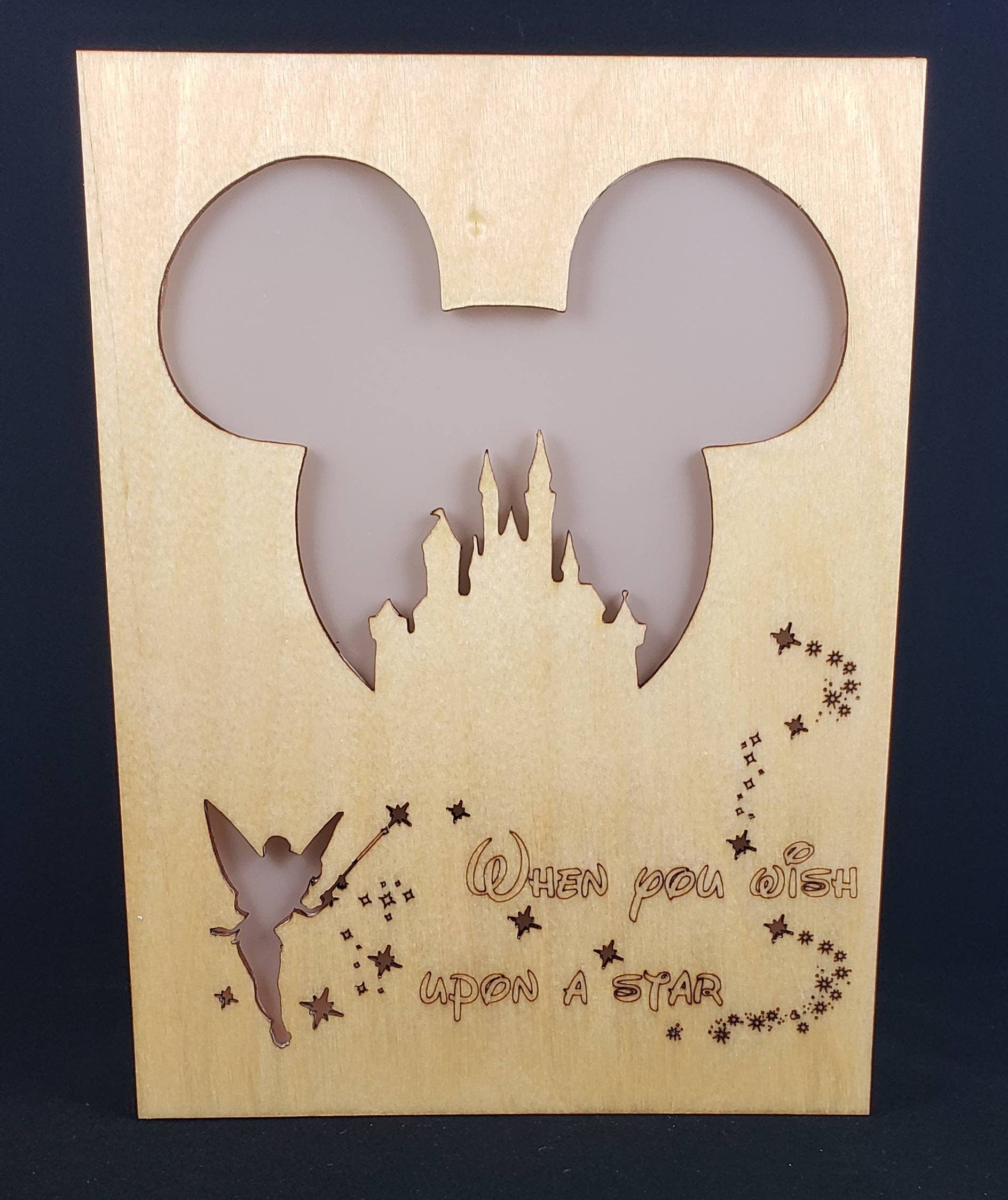 Mickey Castle Lightbox, Nightlight