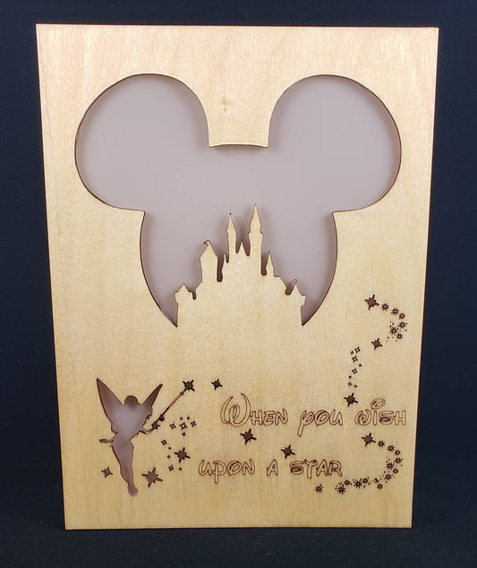 Mickey Castle Lightbox, Nightlight