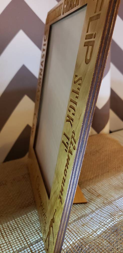 Photo Frames - 4x6 5x7 8x10. PERSONALIZED Anniversary - Special Occasion - Laser Cut and Engraved Wood - Add names, date and/or message