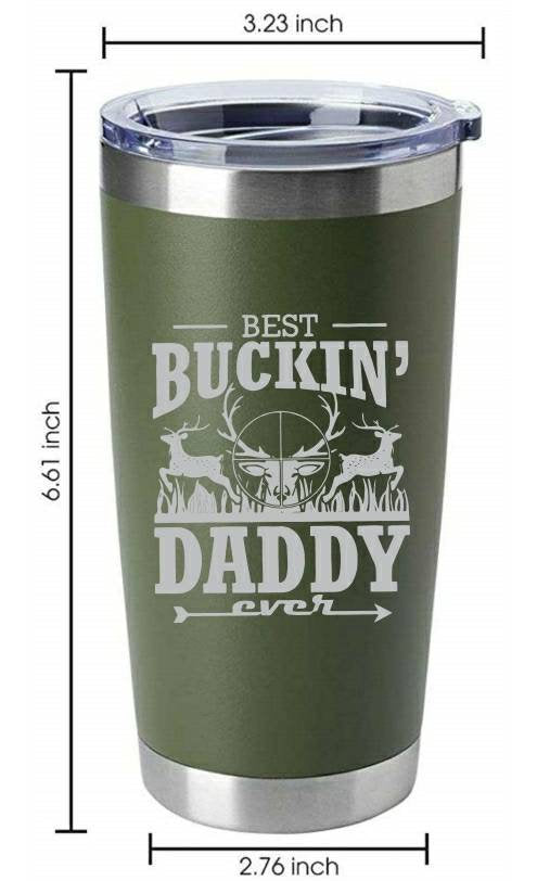 Fathers Day Personalized Tumbler,Dads Day, Birthday Gift, Stainless Steel Tumbler, Wedding Gifts, Engraved Tumbler, 20oz