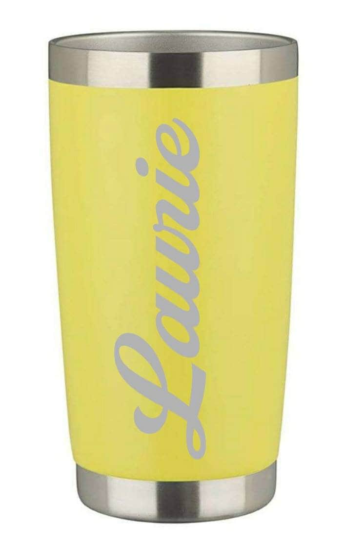 Sunflower Tumbler,Personalized 20 OZ Tumbler,Engraved Tumbler,Sunflower Lovers,Sunshine,You Are My Sunshine,Stainless Steel Coffee Tumbler