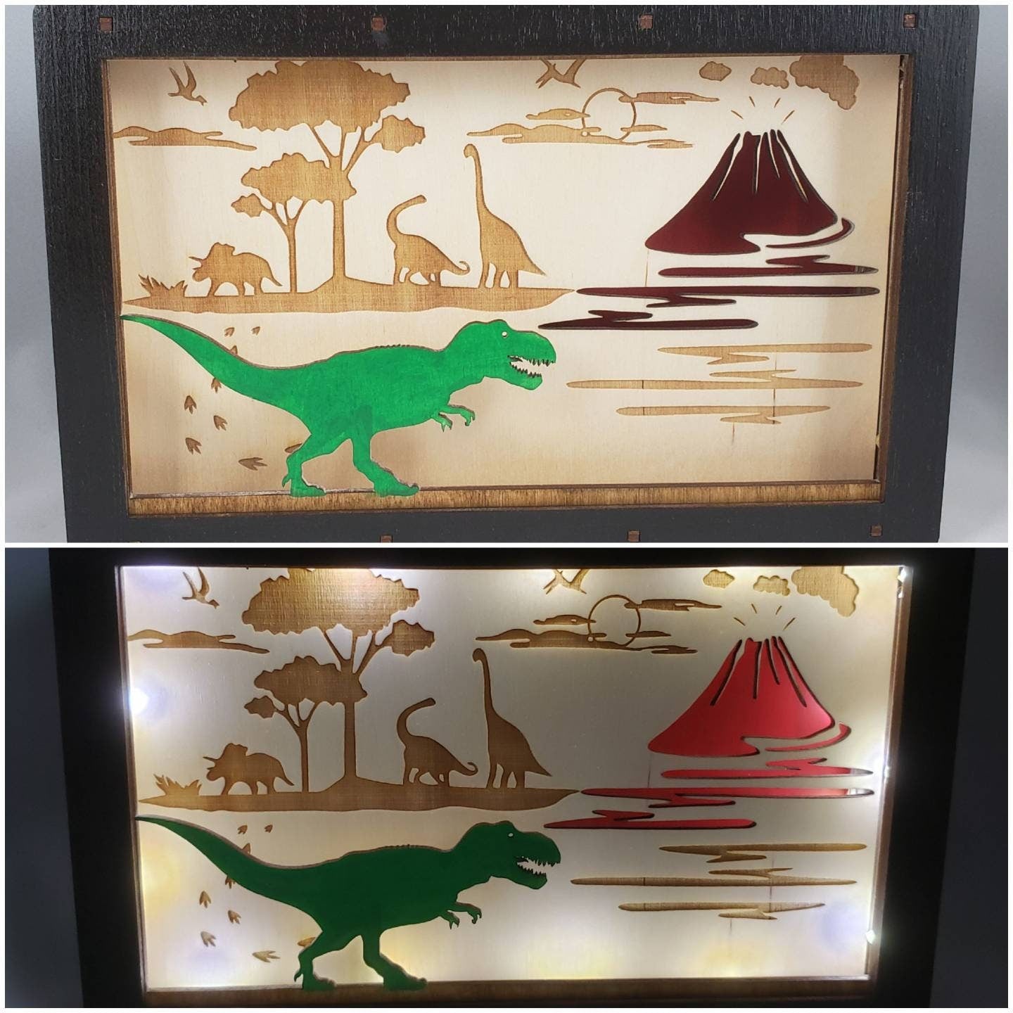 LED Light Box, Nightlight, Horses, Giraffe, Elephant, Africa, Zoo, Fishing, Dinasaur, Deer, Nature, Sunset Dolphins, Ocean, Sunset