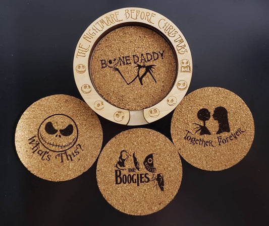 Nightmare Before Christmas Coaster Set