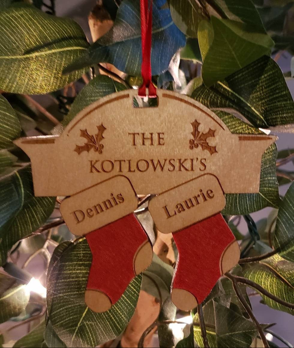 Personalized Family Christmas Ornaments, Christmas 2020, Merry Christmas, Happy Holidays, Ornaments, Family Christmas, Personalized