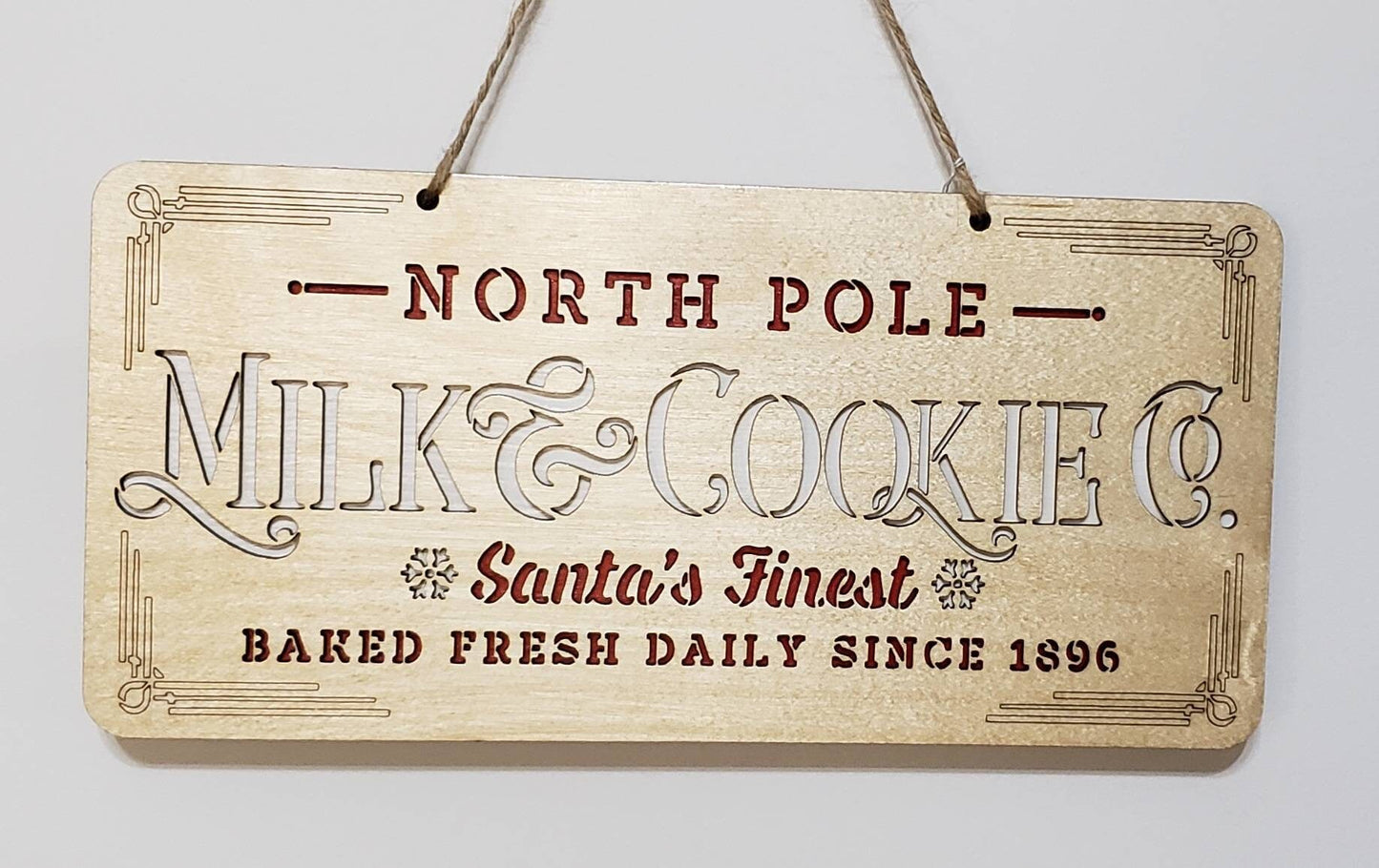 Red Farmhouse Christmas Truck, Santa Sign, Christmas Sign, Red Truck, Christmas Tree. North Pole