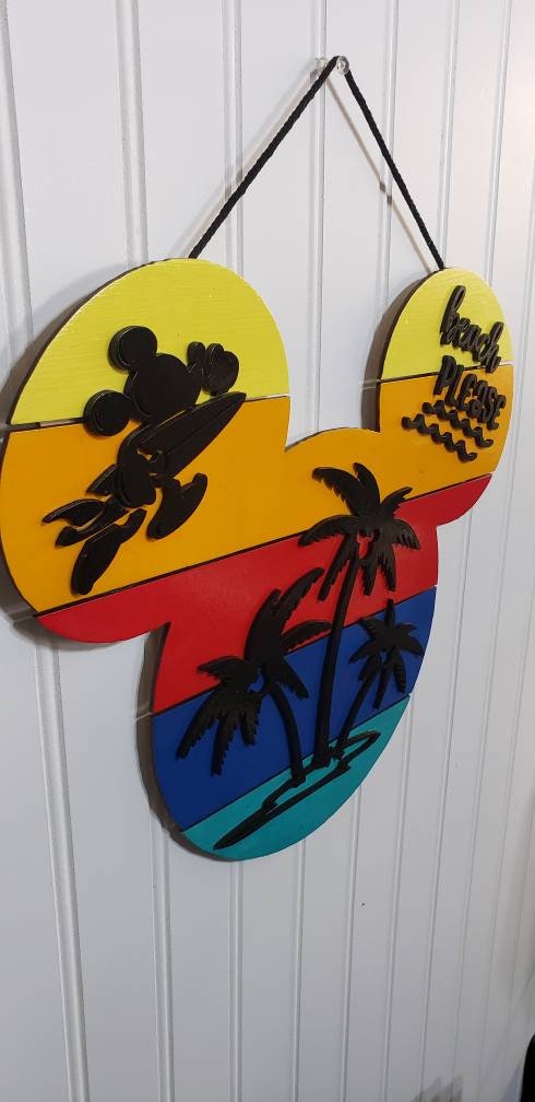 Door Hanger, Wooden Sign, Inspired by Disney Wood Door Hanger, Door Decor, Be Our Guest, Front Door Decor, New Home, Wall Decor, Disney