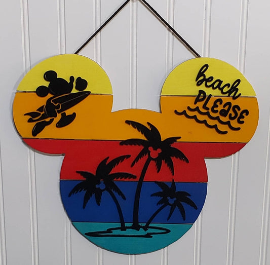 Door Hanger, Wooden Sign, Inspired by Disney Wood Door Hanger, Door Decor, Be Our Guest, Front Door Decor, New Home, Wall Decor, Disney