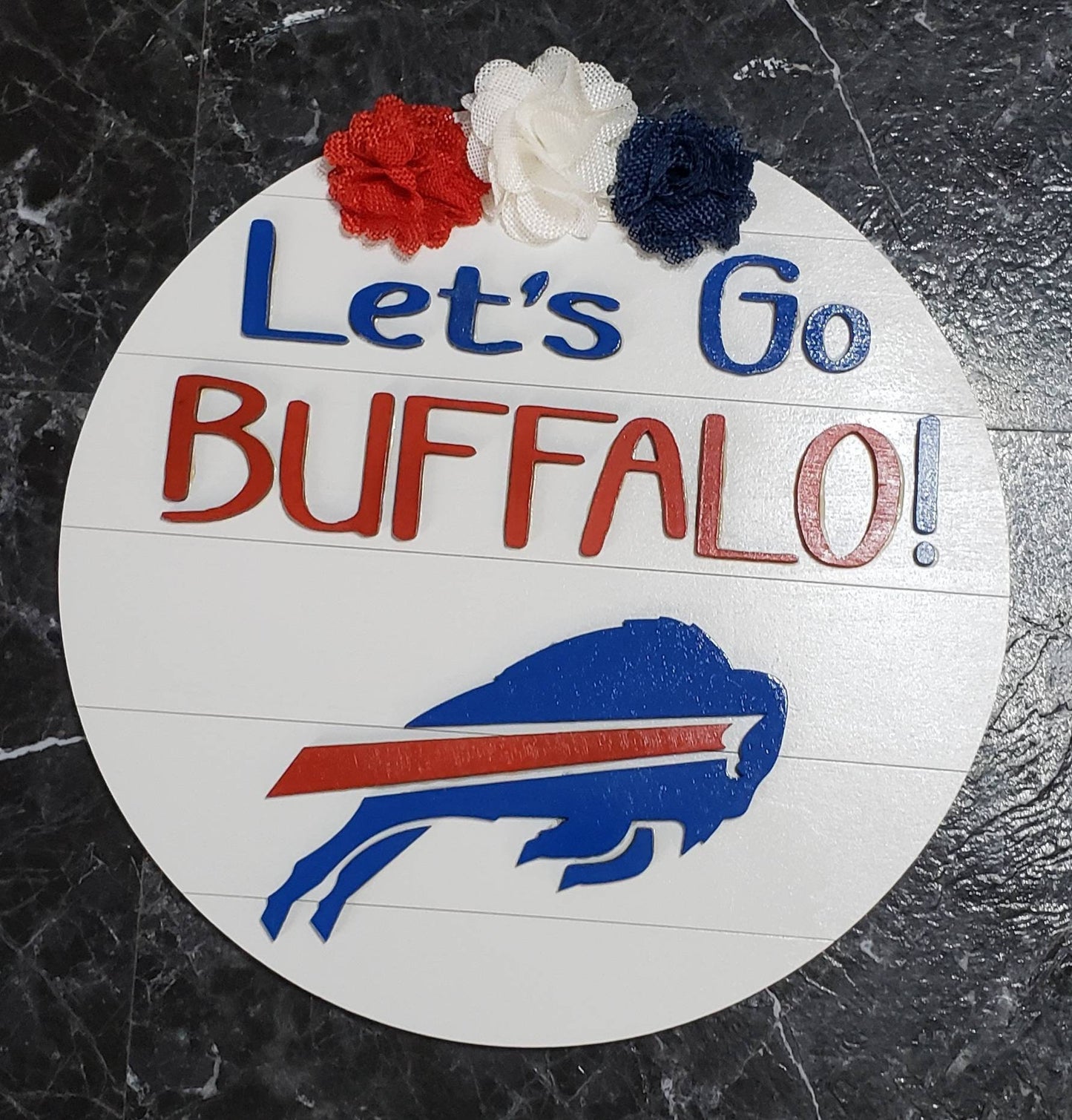 Door Hanger, Wooden Sign,Buffalo Football Door Hanger, Door Decor, Front Door Decor, New Home, Wall Decor, Let's Go Buffalo,Buffalo Football