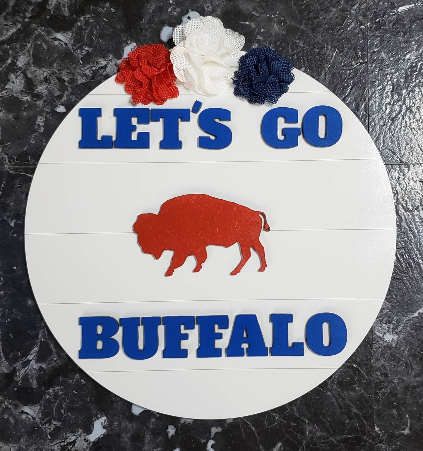 Door Hanger, Wooden Sign,Buffalo Football Door Hanger, Door Decor, Front Door Decor, New Home, Wall Decor, Let's Go Buffalo,Buffalo Football