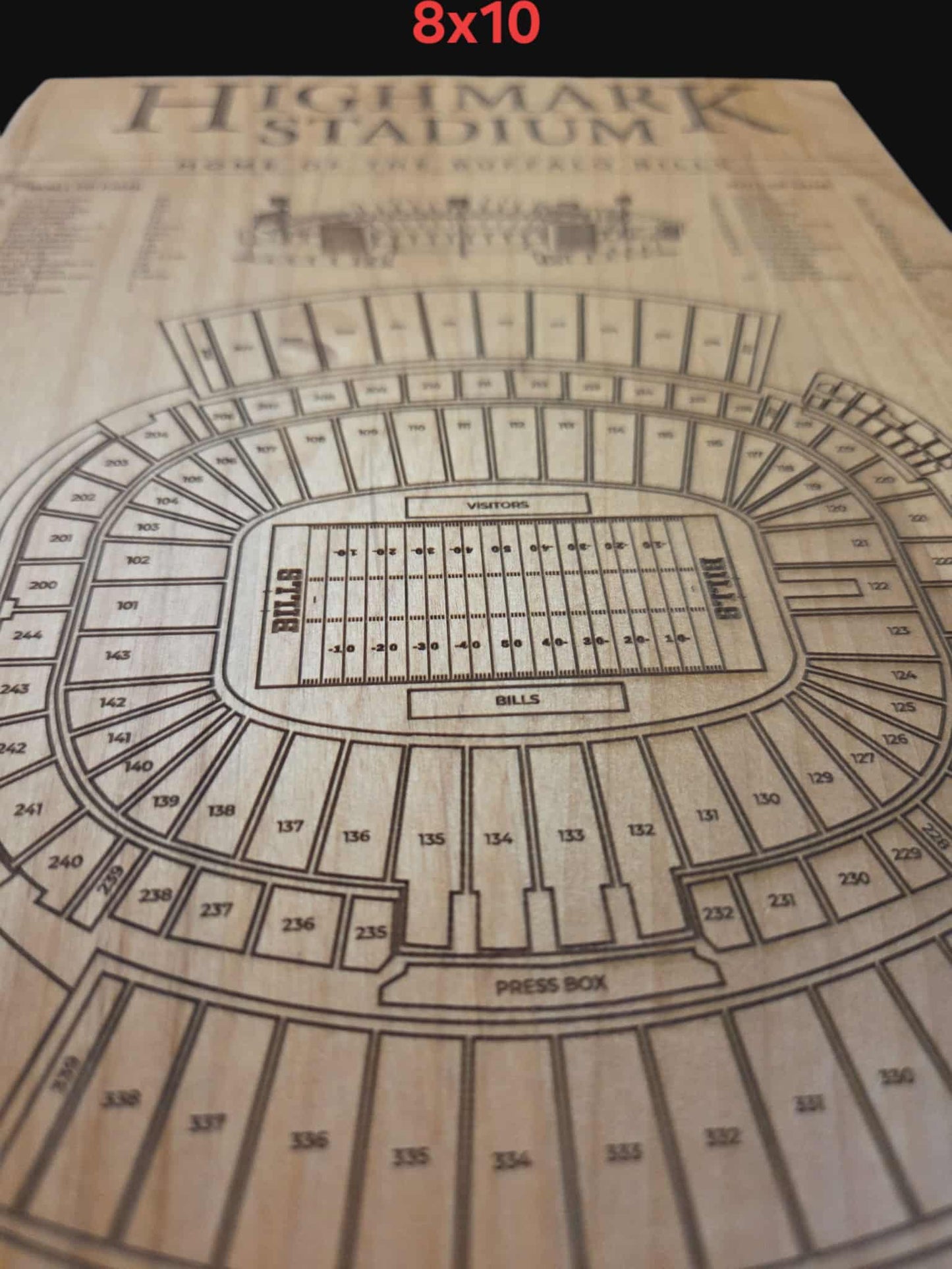 Highmark Stadium Commemorative Plaque (2 Sizes)