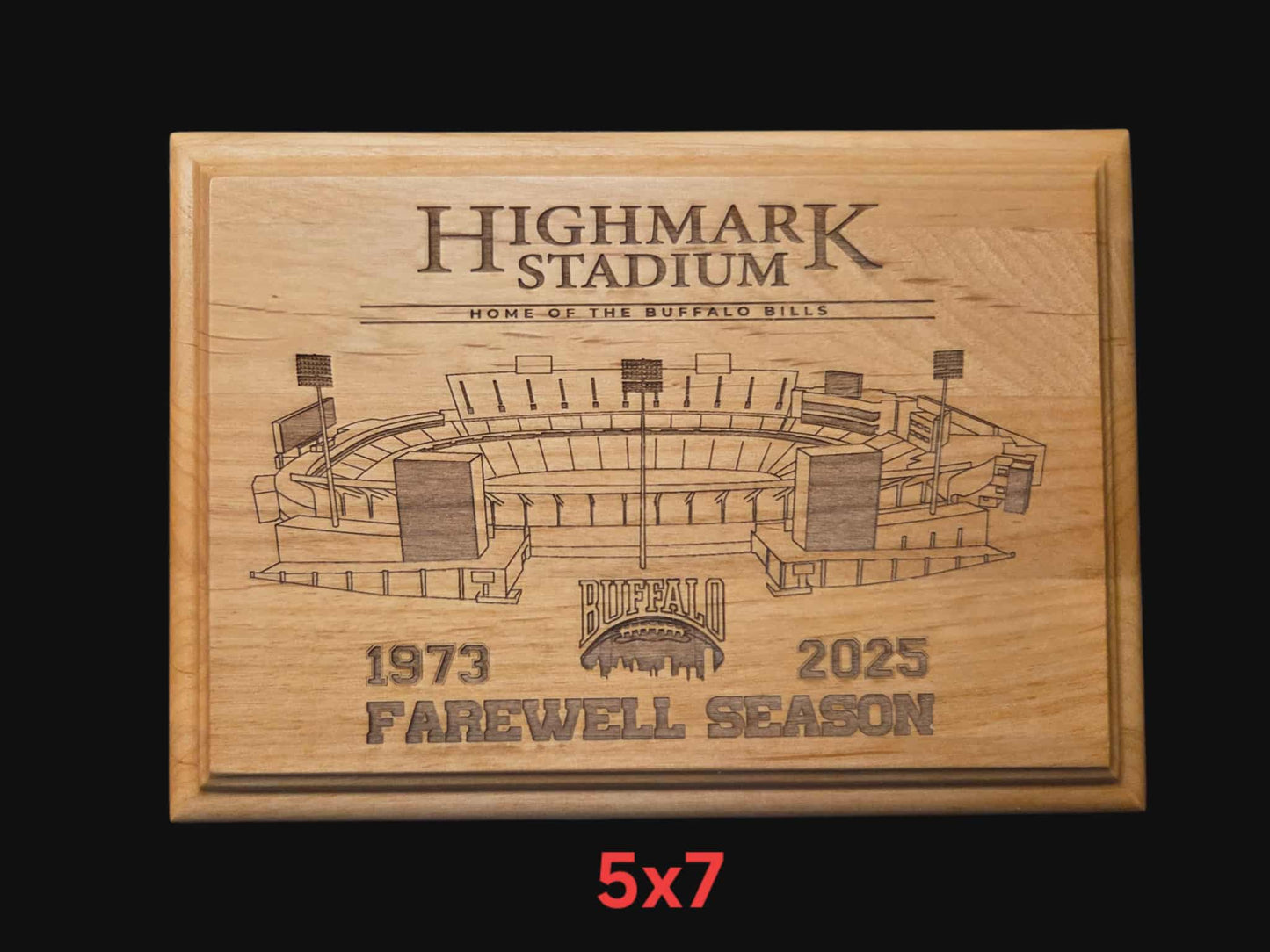 Highmark Stadium Commemorative Plaque (2 Sizes)
