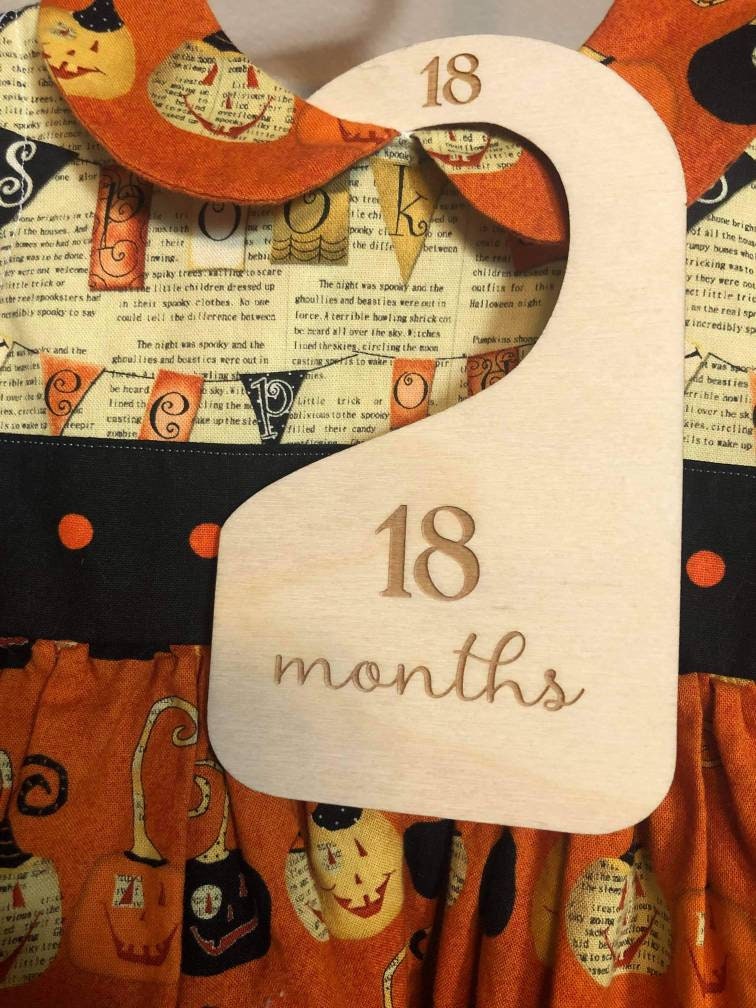 Wood Baby Closet Dividers, Wood Organization, Nursery, Clothes Dividers, Wood Baby Closet Organization, New Baby Shower Gift Ideas, Closet