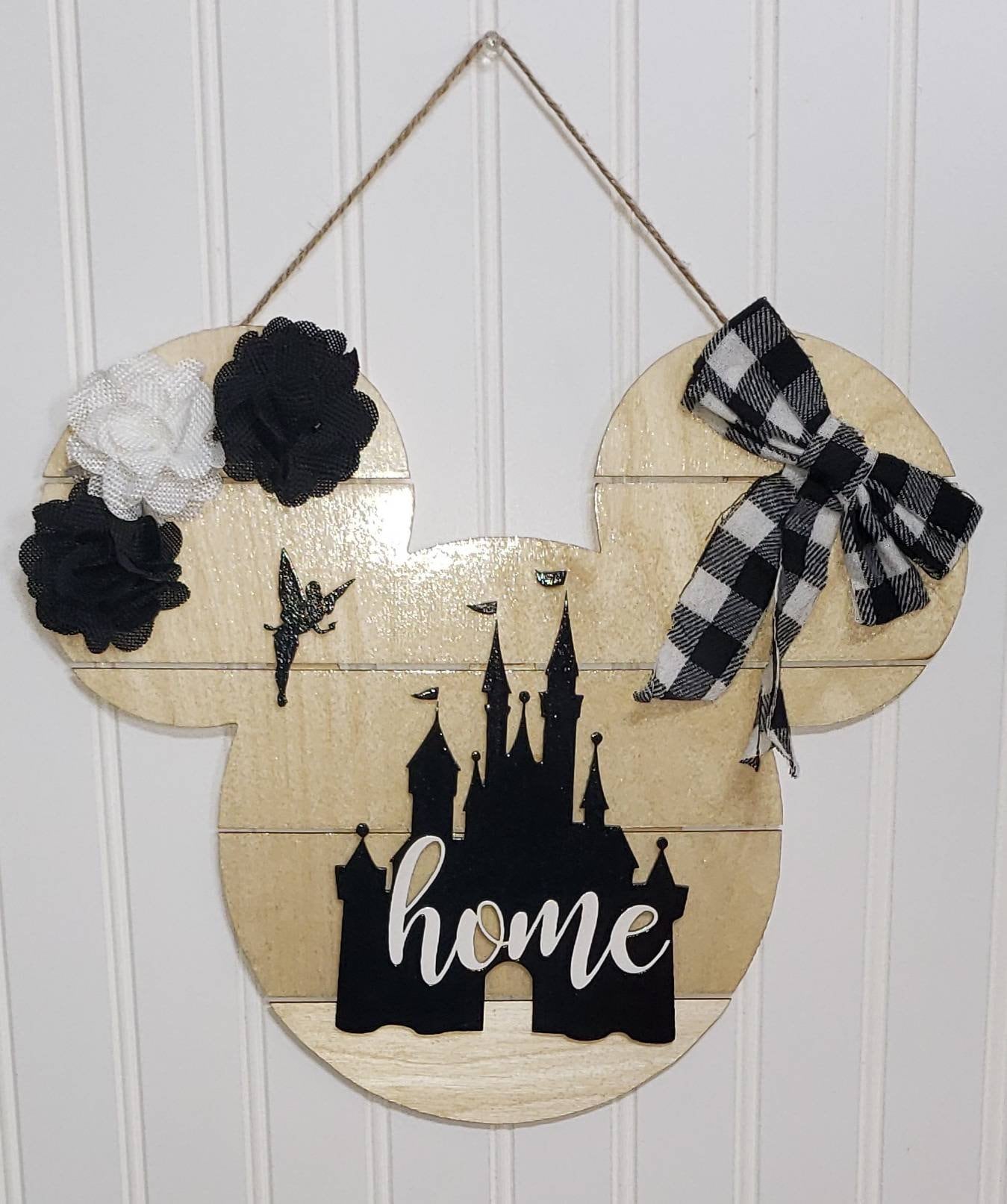 Door Hanger, Wooden Sign, Inspired by Disney Wood Door Hanger, Door Decor, Be Our Guest, Front Door Decor, New Home, Wall Decor, Disney